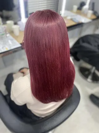 カラー girly❤︎暖色ヘ ア➰🎀HINANOのヘアスタイル