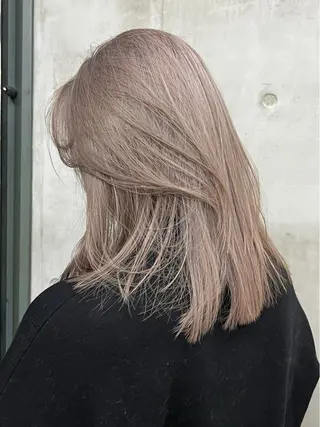 セミロング カラー SALT WATER所属・🤎𝐌𝐚𝐨⌇ お悩み解決美容師🤎のヘアスタイル