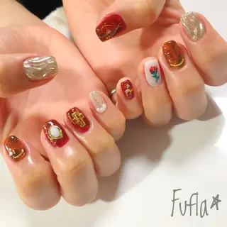 ネイル プライベートサロン Fuflaのネイルデザイン