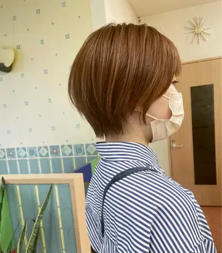 ショート カラー yui .のヘアスタイル