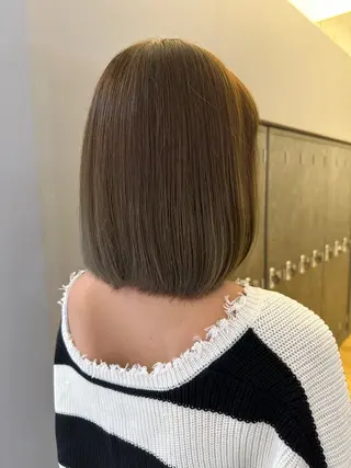 ミディアム カラー 中尾 碧斗のヘアスタイル