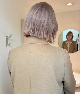 ショート カラー chiharu ボブ/レイヤーのヘアスタイル