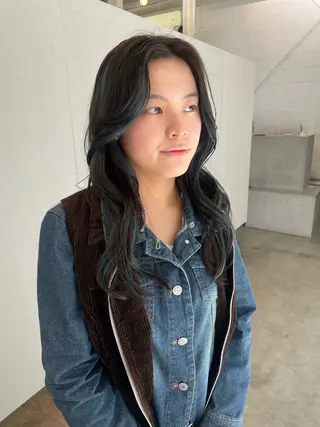 ロング 平野 叶花のヘアスタイル