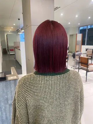 ショート カラー 髪質改善カラー/ボブ 🌻Mutsumiのヘアスタイル