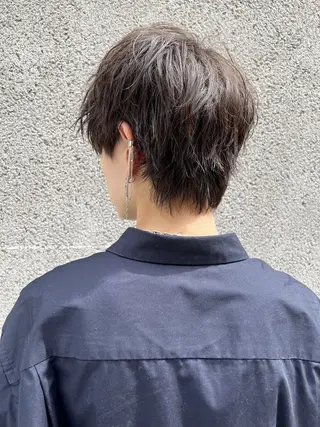 メンズ パーマ カラー 波巻き/サーフカール 🌊吉野裕稀のヘアスタイル