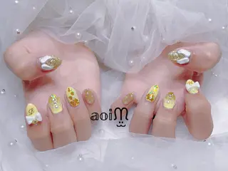 ネイル 葵うさぎ AIのネイルデザイン