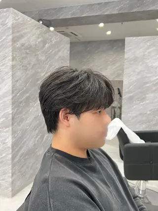 メンズ ulus kobe 藤枝大地のヘアスタイル