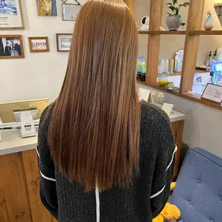 ロング カラー 松永 真弥のヘアスタイル