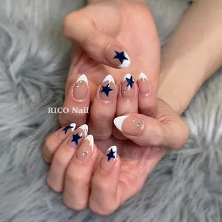 ネイル RICO Nail パーツつけ放題🌈のネイルデザイン