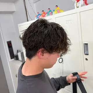 パーマ メンズ 【メンズ特化】中場 健人/西梅田/北新地のヘアスタイル