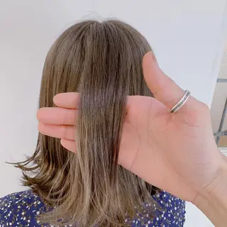 カラー 元重 宣博のヘアスタイル