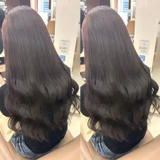 カラー ヘアメ🎀推しカラー 🥣横浜/しほ🧸のヘアスタイル