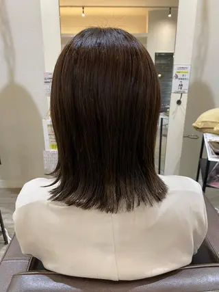 ミディアム 前橋 姫奈のヘアスタイル