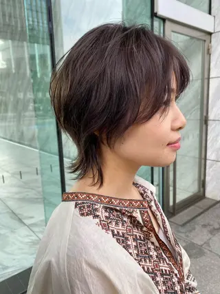 ショート カラー ヘアアレンジ 【代表】 たき〜のヘアスタイル