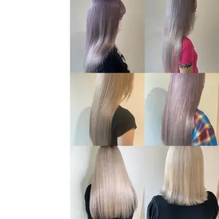 カラー 藤平 いぶきのヘアスタイル