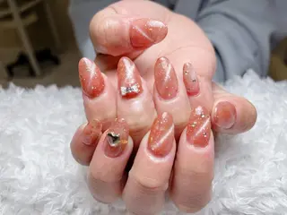 ネイル 🤎mini 🤍可愛らしいネイルのネイルデザイン