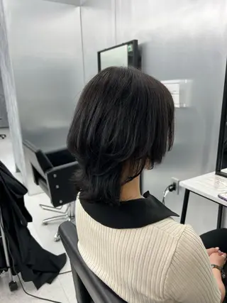 ミディアム カラー 大人GAL製造機/カ ラー×エクステゆいとのヘアスタイル
