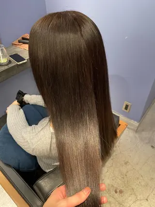 ロング カラー 🌿長尾俊汰🌿 透明感カラーのヘアスタイル