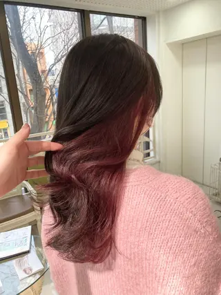 ロング カラー 🇰🇷韓国風艶髪✨ 髪質改善 倉岡しおんのヘアスタイル