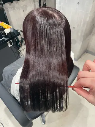 セミロング カラー 🫧透明感/美髪🫧 Hiroakiのヘアスタイル