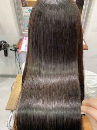 ロング カラー 髪質改善アンジュール かのんのヘアスタイル