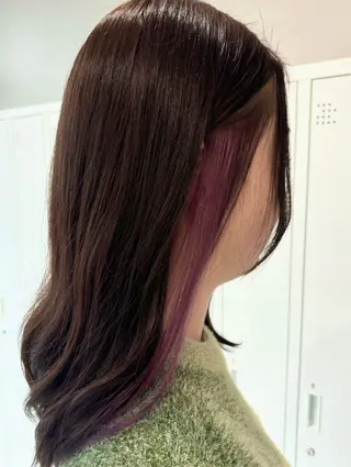 カラー 🫐インナーカラー 髪質改善🫐/MEIのヘアスタイル