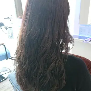 ロング カラー パーマ 小林 伸行のヘアスタイル