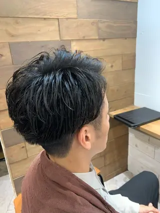 ショート メンズデザイナー Jojiのヘアスタイル