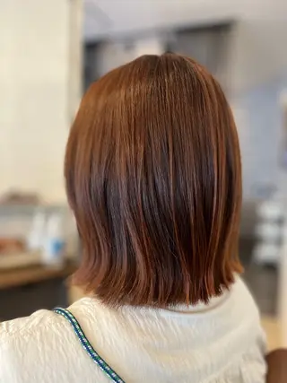 ミディアム Cuthie 泉川のヘアスタイル
