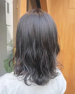 ミディアム カラー Hatanaka Airiのヘアスタイル