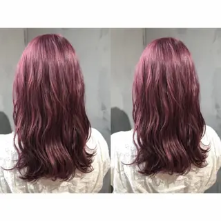 セミロング カラー エクステ/カラー 髪質改善/トミタのヘアスタイル