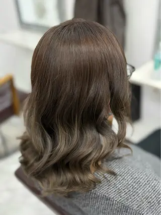 セミロング 黒木 爽空のヘアスタイル