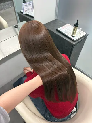 セミロング トレンド甘めガーリー Mizuki☁️🫧のヘアスタイル