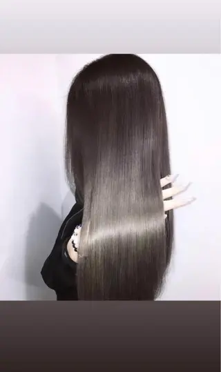 ロング AUBE HAIR Sunny宇都宮所属・阿見 大成のヘアスタイル