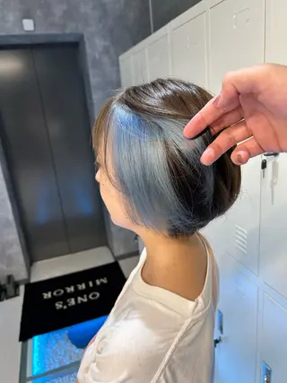 ミディアム ✨メンズ特化& ブリーチ特化Ryuのヘアスタイル