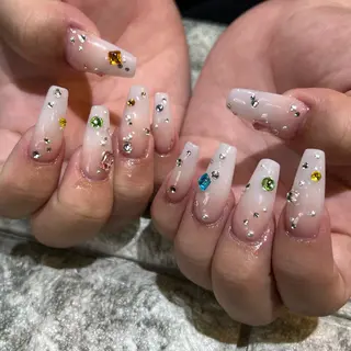 ネイル アクリルスカルプ𓆈 RounGe町田店のネイルデザイン