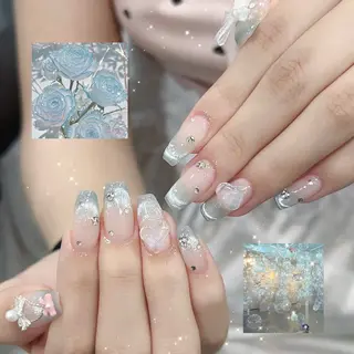 ネイル 🪄mimi🎀 Midori🪽のネイルデザイン