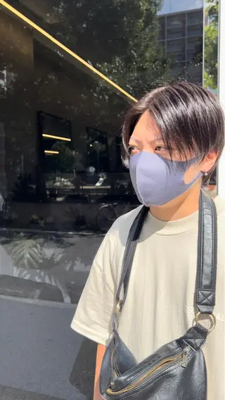 ミディアム メンズ 堀江メンズ 神田 翔太のヘアスタイル