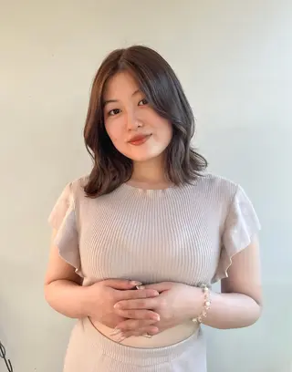 ミディアム メンズ/透明感カラー lar Hana🌻のヘアスタイル