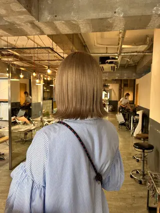 ミディアム カラー 海外レイヤー /NAGISAのヘアスタイル