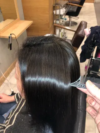 セミロング パーマ 鳴海 悠のその他イメージ