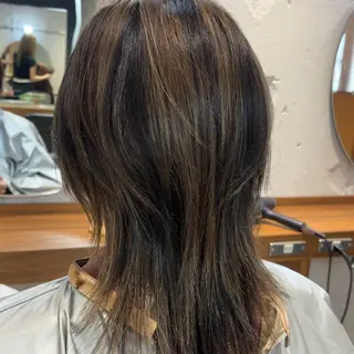 カラー 🌈山口摩七斗 /レイヤー/ブリーチのヘアスタイル