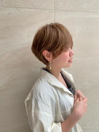 ショート 坪井 彰吾のヘアスタイル