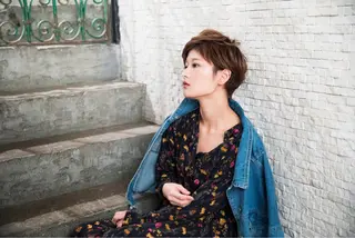 ショート 所渉/韓国レイヤー /ウルフカットのヘアスタイル