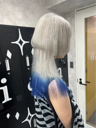 ロング カラー limit ユイカ/ ハイトーンカラー💫のヘアスタイル