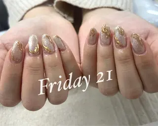 ネイル ネイルサロン Friday 21のネイルデザイン