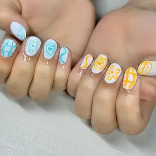 ネイル 【Yappy🌈】 💖P-tanaのネイルデザイン