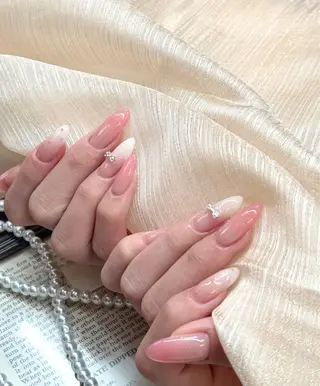 ネイル パラジェル登録店　Nailsalon Amour  上野湯島店所属・🫧 はる🩵のネイルデザイン