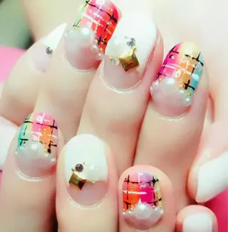 ネイル ネイル/耳つぼ /新ホワイトニングのネイルデザイン