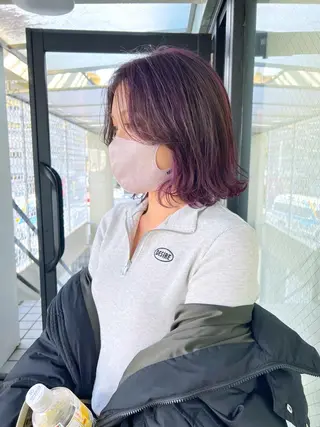 ショート カラー 進 詩織のヘアスタイル